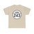 Iowa 243 1926 (Iowa) (Road Sign) T-Shirt