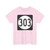 Iowa 303 (Iowa) (Road Sign) T-Shirt