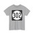 Iowa 302 (Iowa) (Road Sign) T-Shirt
