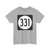 Iowa 331 (Iowa) (Road Sign) T-Shirt