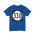 Iowa 330 (Iowa) (Road Sign) T-Shirt