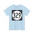 Iowa 329 (Iowa) (Road Sign) T-Shirt
