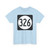 Iowa 326 (Iowa) (Road Sign) T-Shirt