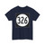 Iowa 326 (Iowa) (Road Sign) T-Shirt