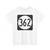 Iowa 362 (Iowa) (Road Sign) T-Shirt