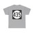 Iowa 435 (Iowa) (Road Sign) T-Shirt