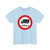 Italian traffic signs - divieto di transito ai veicoli lunghi (Italy) (Road Sign) T-Shirt