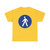 Italian traffic signs - percorso pedonale (Italy) (Road Sign) T-Shirt