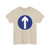 Mauritius Road Signs - Mandatory Sign - Ahead Only (Mauritius) (Road Sign) T-Shirt