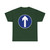 Mauritius Road Signs - Mandatory Sign - Ahead Only (Mauritius) (Road Sign) T-Shirt