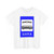 Moldova road sign 5.10 (Moldova) (Road Sign) T-Shirt