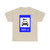 Moldova road sign 5.9  (Moldova) (Road Sign) T-Shirt