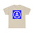 Moldova road sign 5.6.2 (Moldova) (Road Sign) T-Shirt