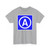 Moldova road sign 5.6.2 (Moldova) (Road Sign) T-Shirt