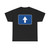 MUTCD M6-3 blue (United States) (Road Sign) T-Shirt