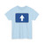 MUTCD M6-3 blue (United States) (Road Sign) T-Shirt