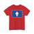MUTCD M6-3 blue (United States) (Road Sign) T-Shirt