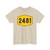 MYS Jkr-ft2481 (Malaysia) (Road Sign) T-Shirt