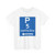 New Zealand road sign R6-50L-5 (New Zealand) (Road Sign) T-Shirt