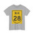 NH28-IN (India) (Road Sign) T-Shirt
