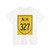 NH327-IN (India) (Road Sign) T-Shirt