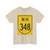 NH348-IN (India) (Road Sign) T-Shirt