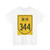 NH344-IN (India) (Road Sign) T-Shirt