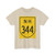 NH344-IN (India) (Road Sign) T-Shirt