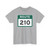 NL Route 210 (Canada) (Road Sign) T-Shirt