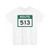 NL Route 513 (Canada) (Road Sign) T-Shirt