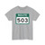 NL Route 503 (Canada) (Road Sign) T-Shirt