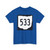 OH-533 1967 (Ohio) (Road Sign) T-Shirt