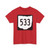 OH-533 1967 (Ohio) (Road Sign) T-Shirt