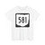 OH-581 1967 (Ohio) (Road Sign) T-Shirt
