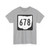OH-678 1967 (Ohio) (Road Sign) T-Shirt