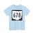 OH-678 1967 (Ohio) (Road Sign) T-Shirt