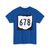 OH-678 1967 (Ohio) (Road Sign) T-Shirt