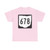 OH-678 1967 (Ohio) (Road Sign) T-Shirt