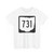 OH-731 1967 (Ohio) (Road Sign) T-Shirt