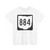 OH-884 1967 (Ohio) (Road Sign) T-Shirt