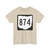OH-874 1967 (Ohio) (Road Sign) T-Shirt