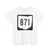 OH-871 1967 (Ohio) (Road Sign) T-Shirt