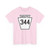 PA-344 1926 (Pennsylvania) (Road Sign) T-Shirt