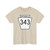 PA-343 1948 (Pennsylvania) (Road Sign) T-Shirt