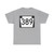 PA-389 (Pennsylvania) (Road Sign) T-Shirt