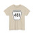 PA-481 1948 (Pennsylvania) (Road Sign) T-Shirt