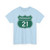 Paraguay ruta primaria 21 (Paraguay) (Road Sign) T-Shirt