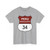 PE-34 route sign (Peru) (Road Sign) T-Shirt