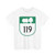 PEI Highway 119 (Canada) (Road Sign) T-Shirt