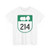 PEI Highway 214 (Canada) (Road Sign) T-Shirt